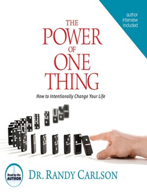 cover image of The Power of One Thing